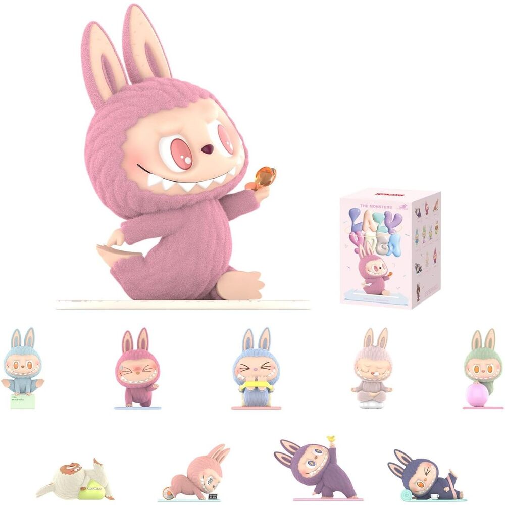 POP MART The Monsters Lazy Yoga Series Figures - New in Box